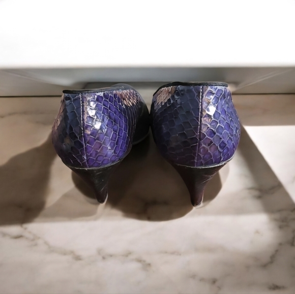 VTG Walter Steiger suede and snakeskin - Picture 6 of 10